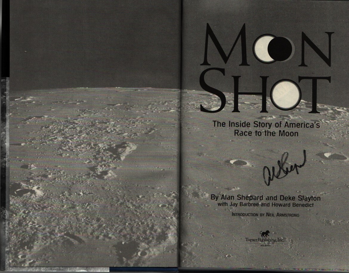 Alan Shepard - 'Moon Shot, The Inside Story Of America's Race to the Moon' by Alan Shepard and - Image 2 of 2