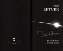 Buzz Aldrin - 'The Return, a novel of human adventure' US first edition hardback 2000, signed by