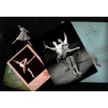 Ballet collection of 5 signed photos. Signatures such as Lucinda Ruh, Lisa Pavane, Leanne Benjamin