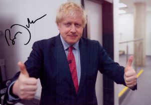 Boris Johnson signed 7x5 inch colour photo. Good Condition. All autographs come with a Certificate