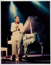 Neil Sedaka signed 10x8 inch vintage colour photo. Good Condition. All autographs come with a
