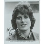 Peter Barton signed 10x8 inch black and white promo photo dedicated. Good Condition. All