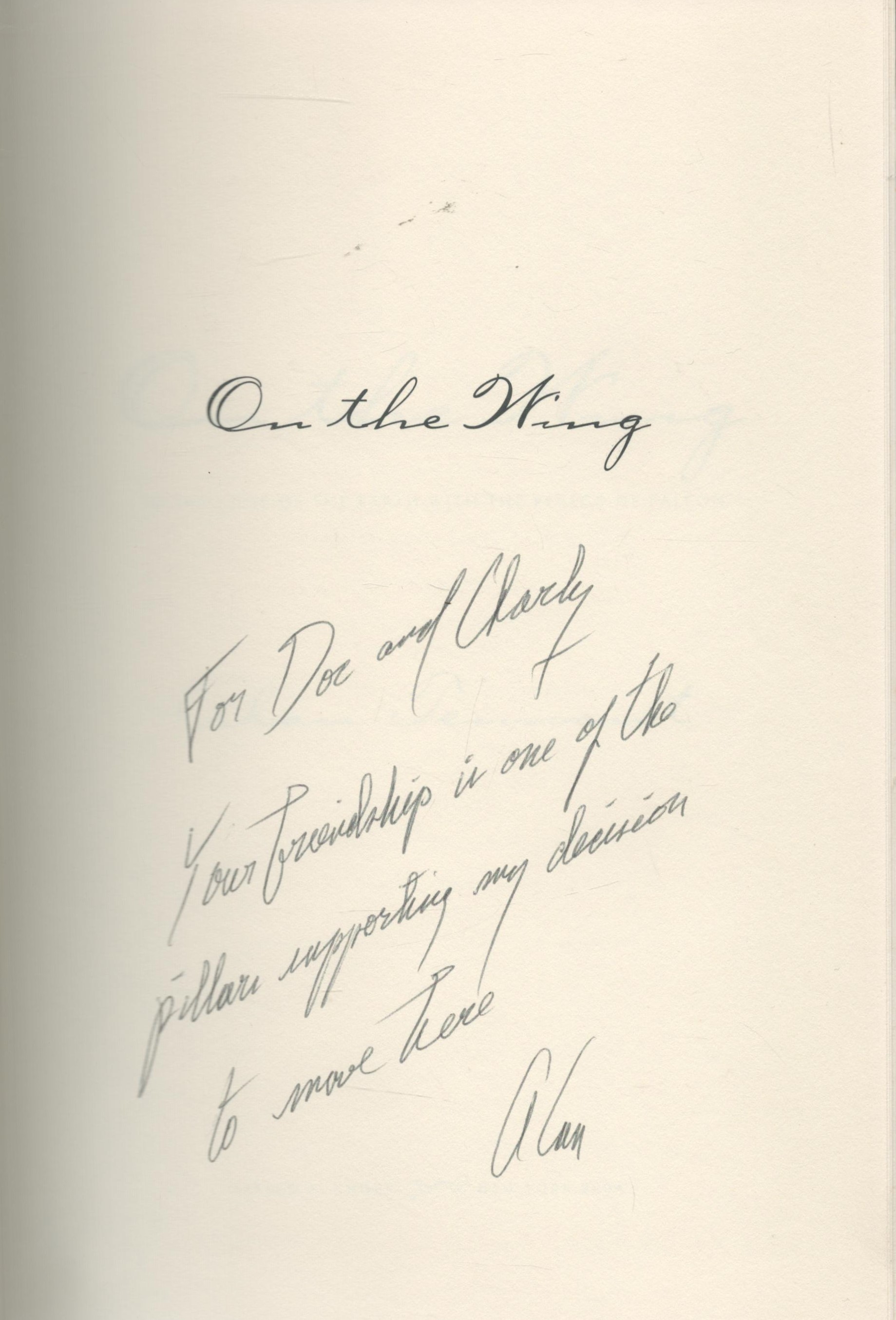 Alan Tennant Signed Book On The Wing To the Edge of the Earth with the Perigrine Falcon by Alan - Image 6 of 9