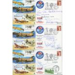 Caterpillar Club Signed Collection of FDCs signatures include Haydn Jacobs, Trudy Goodwood, Graham