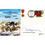 WWII Viscount Montgomery of Alamein signed The Battle of El Alamein 1942 commemorative FDC (JS(AC)
