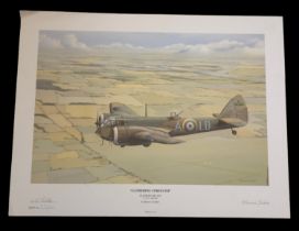 WW2 Colour Print Titled Gathering Strength by Maurice Gardner. Signed in pencil by Maurice Gardner