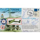 WWII Battle of Britain The Major Assault 30-31 August 1940 multi signed FDC 8 ,WWII veterans