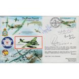 WWII Battle of Britain The Major Assault 1-8 August 1940 multi signed FDC 4 veteran signatures