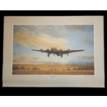 WW2 Colour Print Titled TOWARDS VICTORY by E.A. Mills. Signed by the Artist. Limited Edition of
