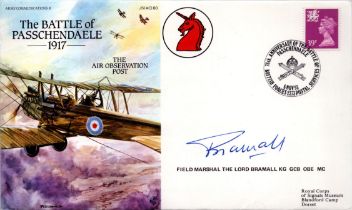 WWII Field Marshal The Lord Bramall KG, GCB, OBE, MC signed The Battle of Passchendaele 1917