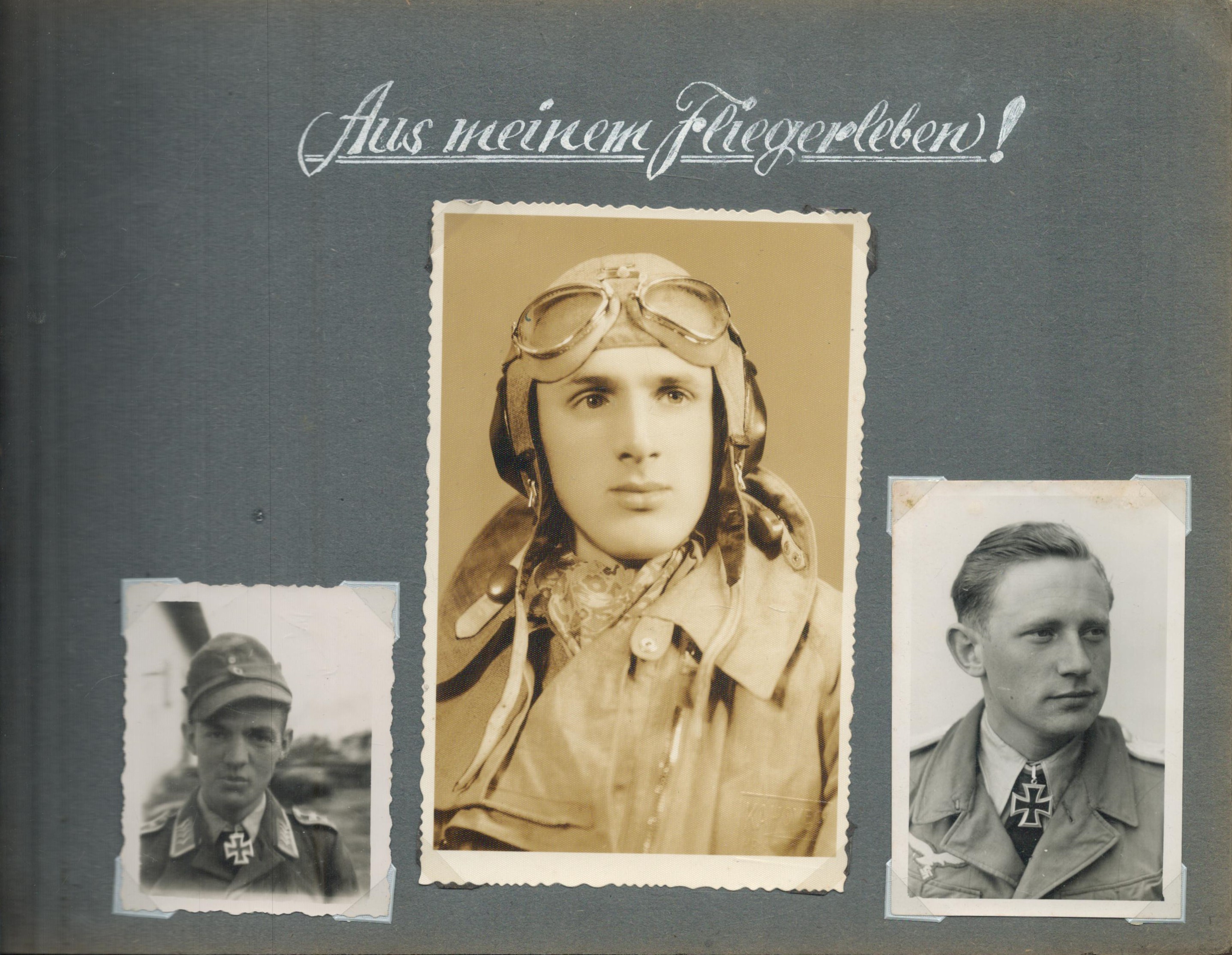 Luftwaffe Stuka Operator photo album of the career and war memories of Erich Heine rear gunner and - Image 3 of 12