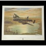 WW2 Colour Print Titled Mission Accomplished by David Bosanquet. Signed in Pencil by David Bosanquet