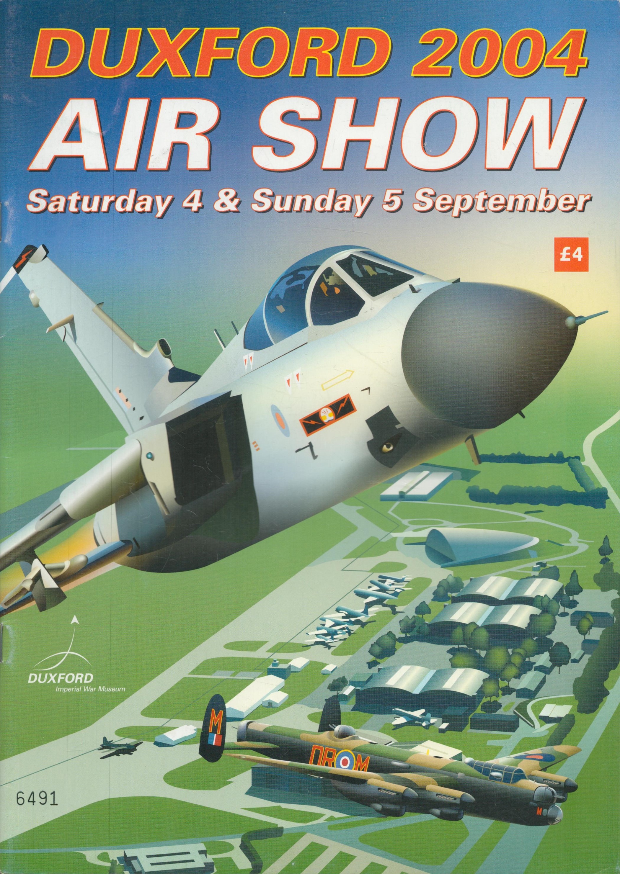 Duxford Air Show Guide 2004, Paperback. Good Condition. All autographs come with a Certificate of - Image 2 of 3