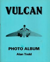 Alan Todd Paperback Printed Photo Album of Vulcan Bombers. Black and White Images Throughout. Good