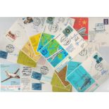 Mosquito Aircraft Museum Signed Collection of 22 FDCs & one unsigned signatures include G P Aird,