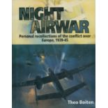 WWII Rolf Ebartd Signed Book Night Air war Personal Recollections of the conflict over Europe,