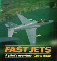 Fast Jets A Pilot's Eye View by Chriss Allan Softback Book 1986 First Edition published by Osprey
