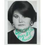 Annette Badland signed 10x8 inch vintage black and white photo. Good Condition. All autographs