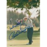 Bernhard Langer signed 10x7 inch colour photo. Good Condition. All autographs come with a