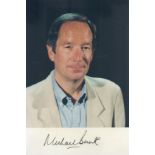 Michael Buerk signed 6x4 inch colour photo. Good Condition. All autographs come with a Certificate