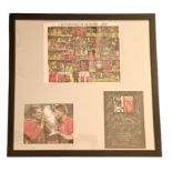 Football Superb Liverpool Multi Signed Champions of Europe - 2005 Presentation Display in Black