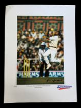 Andy Roberts signed 22x16 inch Sporting Masters limited edition print 48/500. Good Condition. All