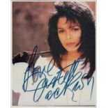 Janet Jackson signed 10x8 inch colour photo. Good Condition. All autographs come with a