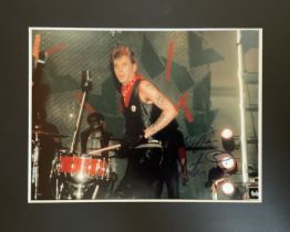 Slim Jim Phantom signed 20x16 inch mounted colour photo. Good Condition. All autographs come with