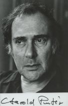 Harold Pinter, (1930-2008) CBE, British playwright, screenwriter, director and actor. A signed 5.