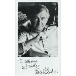 Byan Forbes signed 7x5 inch black and white photo. Dedicated. Good Condition. All autographs come