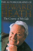 Edward Heath Signed Book - The Autobiography of Edward Heath - The Course of My Life by Edward Heath