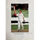 Daryll Cullinan signed limited edition print with signing photo, Daryll Cullinan was the centrepiece