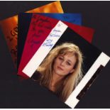 Entertainment 4 x Collection of signed 4 x Colour Photos Lizzy McInnerny An Actress. Louise Brady An