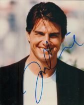 Tom Cruise signed 10x8 inch colour photo. Good Condition. All autographs come with a Certificate