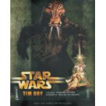 Star Wars Return of the Jedi 8 x 10 inch colour photo of J'Quille signed by actor Tim Dry. Good