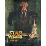 Star Wars Return of the Jedi 8 x 10 inch colour photo of J'Quille signed by actor Tim Dry. Good