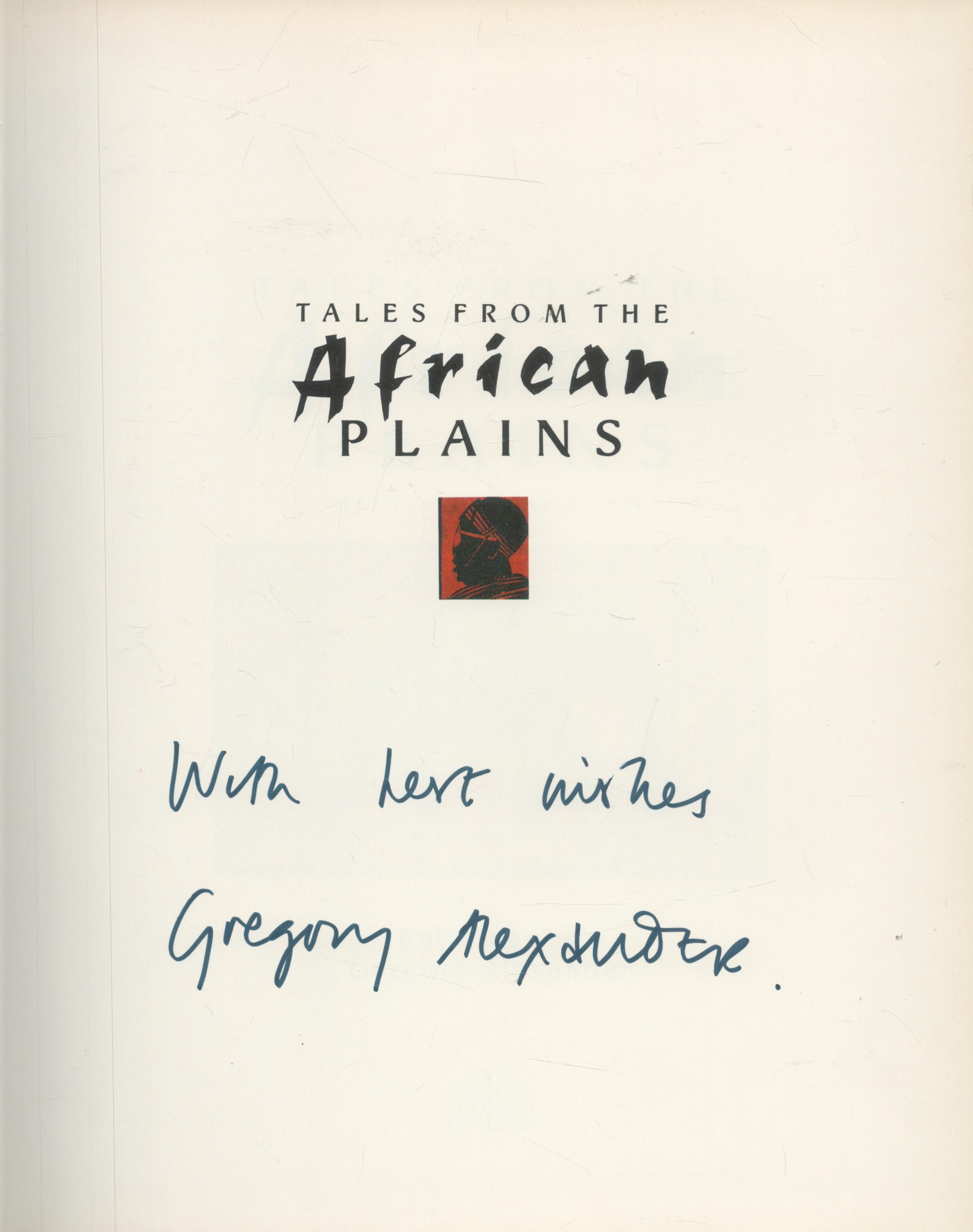 Tales From the African Plains by Anne Gatti signed by author, First American Edition hardback book - Image 2 of 3