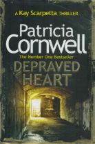Patricia Cornwell 1st Edition Hardback Book titled Depraved Heart. Published in 2015. Spine and