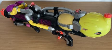 Vintage Larami Super Soaker Super Charger Monster XL Water Gun with hose attachment, working