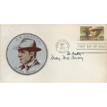 May McAvoy signed FDC 'D W Griffith Movie Maker' Single Stamp FDI 27 May 1975 post marked Beverly