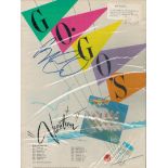 Berlinda Carlisle signed Gogo's full page ad from Billboard magazine for the single "Vacation.