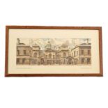 Original Railway Carriage Print 'London Horse Guards Whitehall' by John H Baker from LNER/BR
