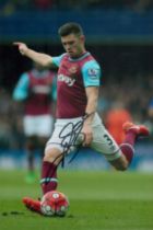 Aaron Cresswell signed 12x8 inch West Ham United colour photo. Good Condition. All autographs come
