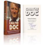 Autographed TOMMY DOCHERTY Book : A hardback book 'Call The Doc' by former Manchester United manager
