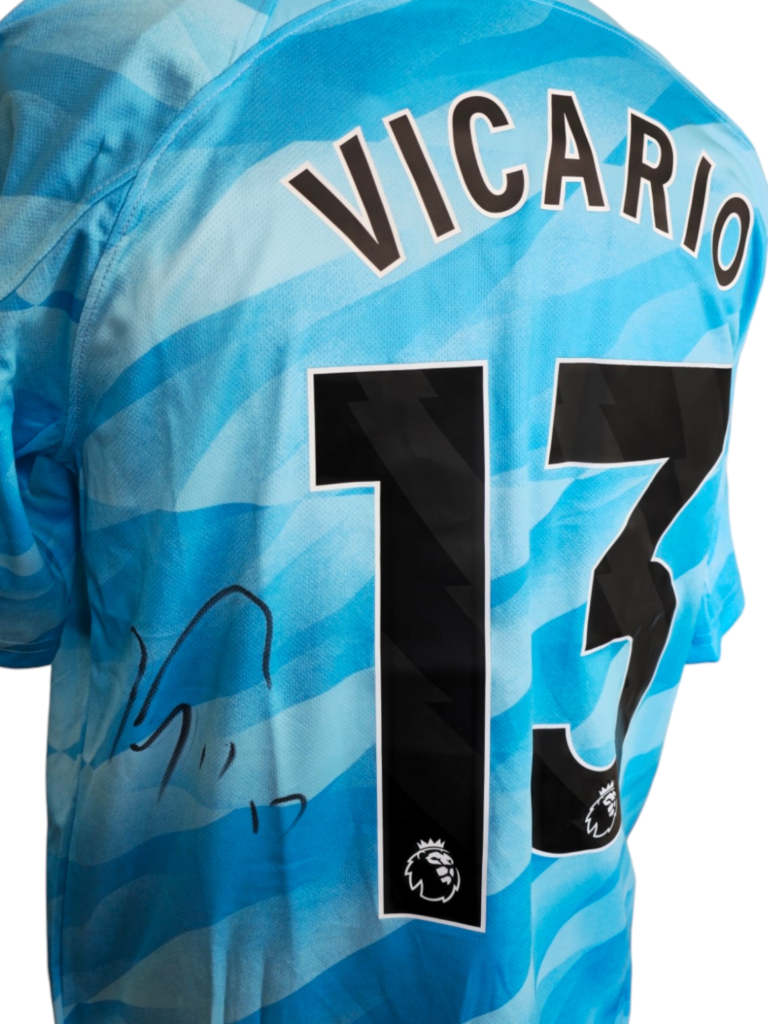 Guglielmo Vicario signed Tottenham men's away shirt Nike size medium with tags. Good Condition. - Image 2 of 2