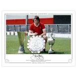 Autographed JIMMY CASE 16 x 12 Limited Edition : Col, depicting Liverpool midfielder JIMMY CASE
