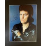 Alvin Stardust signed 20x16 inch mounted colour photo. Good Condition. All autographs come with a