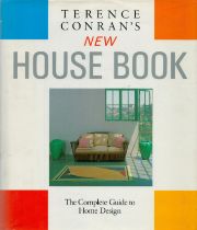 Terence Conran's New House Book, 1st Edition Hardback Book Published in 1985. Spine and Dust