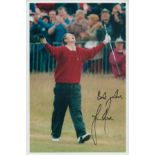 Justin Rose signed 12x8 inch colour photo. Good Condition. All autographs come with a Certificate of