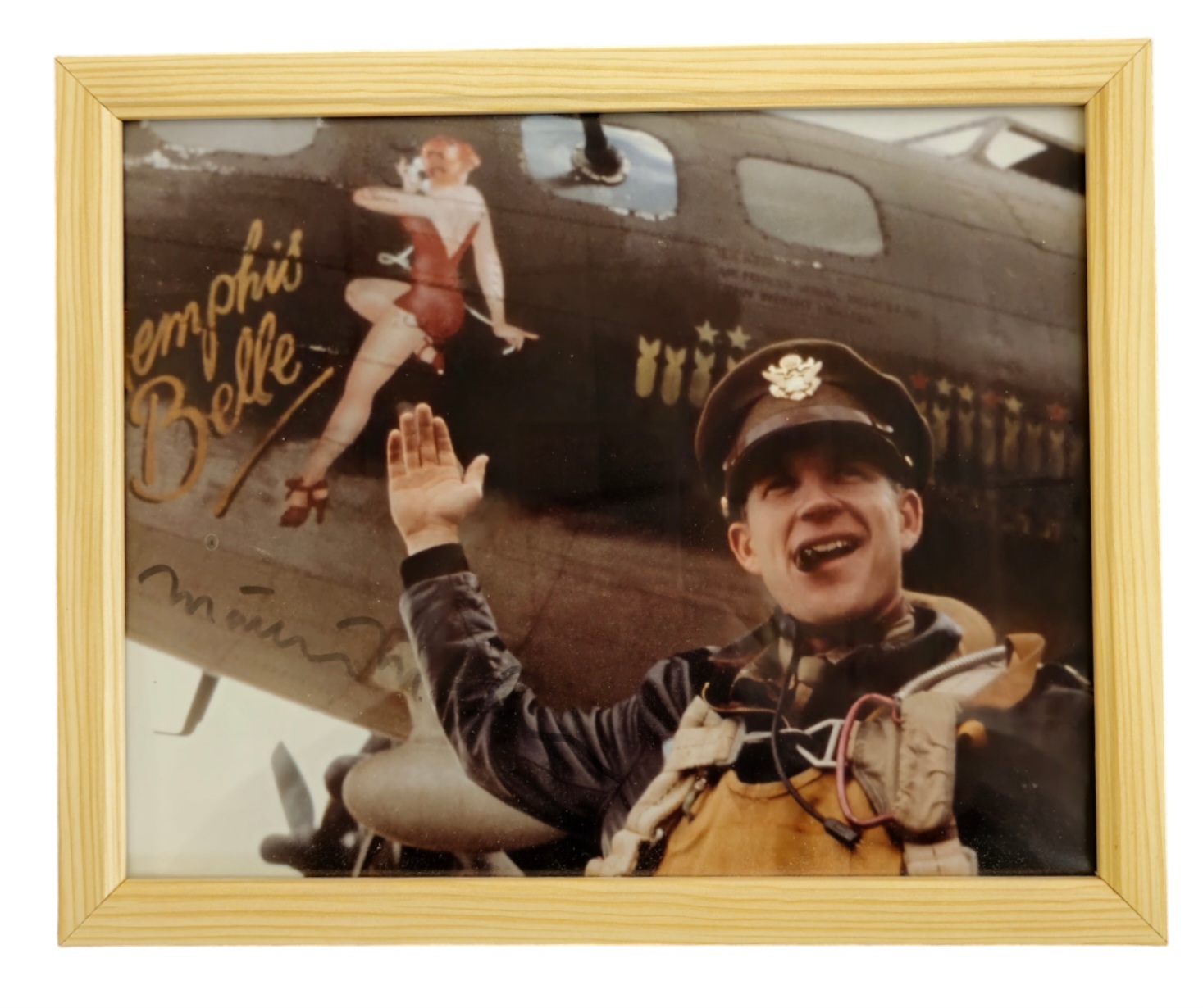 Mathew Modine signed 11x9 inch overall framed colour photo pictured in his role in the movie Memphis